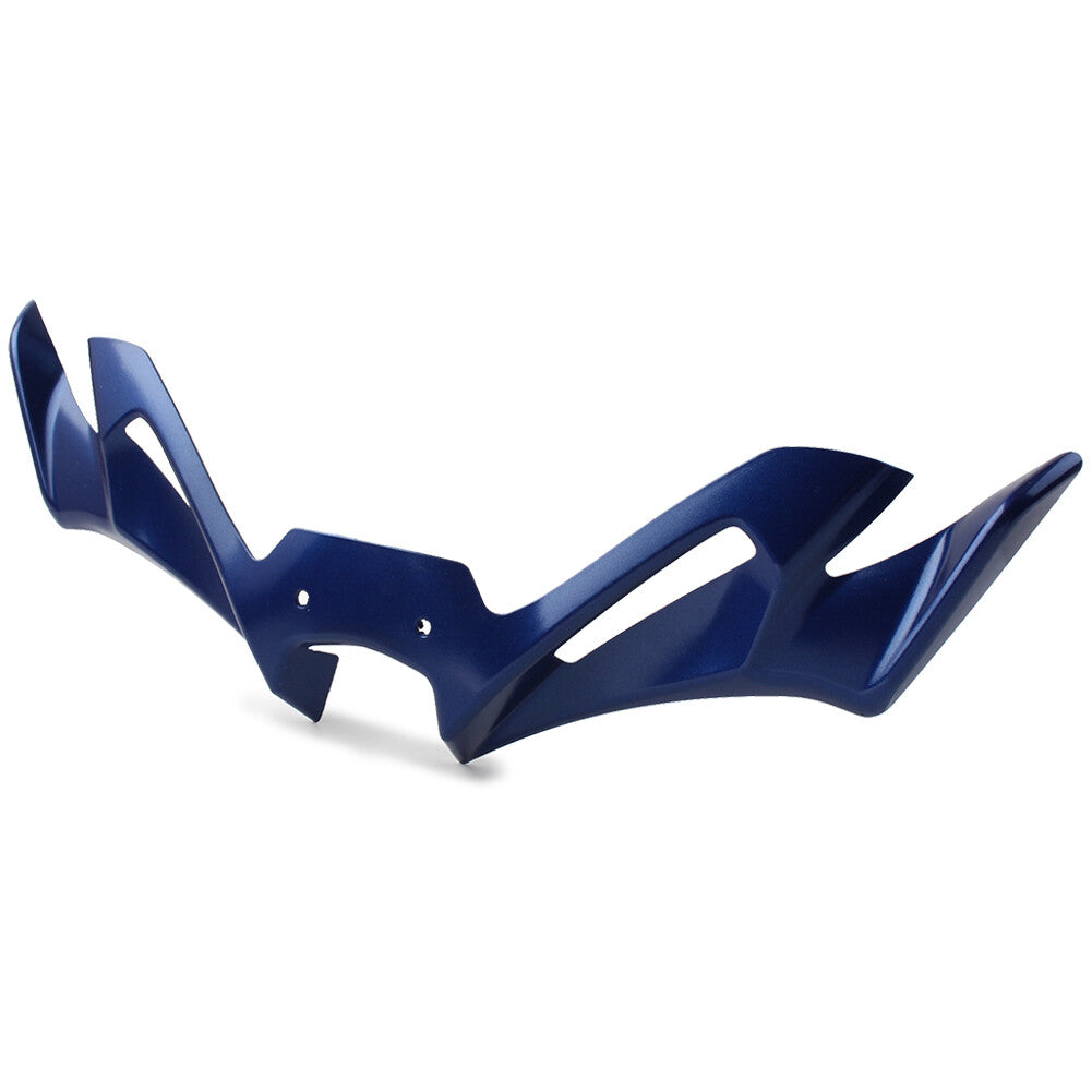 Blue Front Winglet Aerodynamic Spoiler Fairing Cover for Yamaha R3 R25 2019-2022