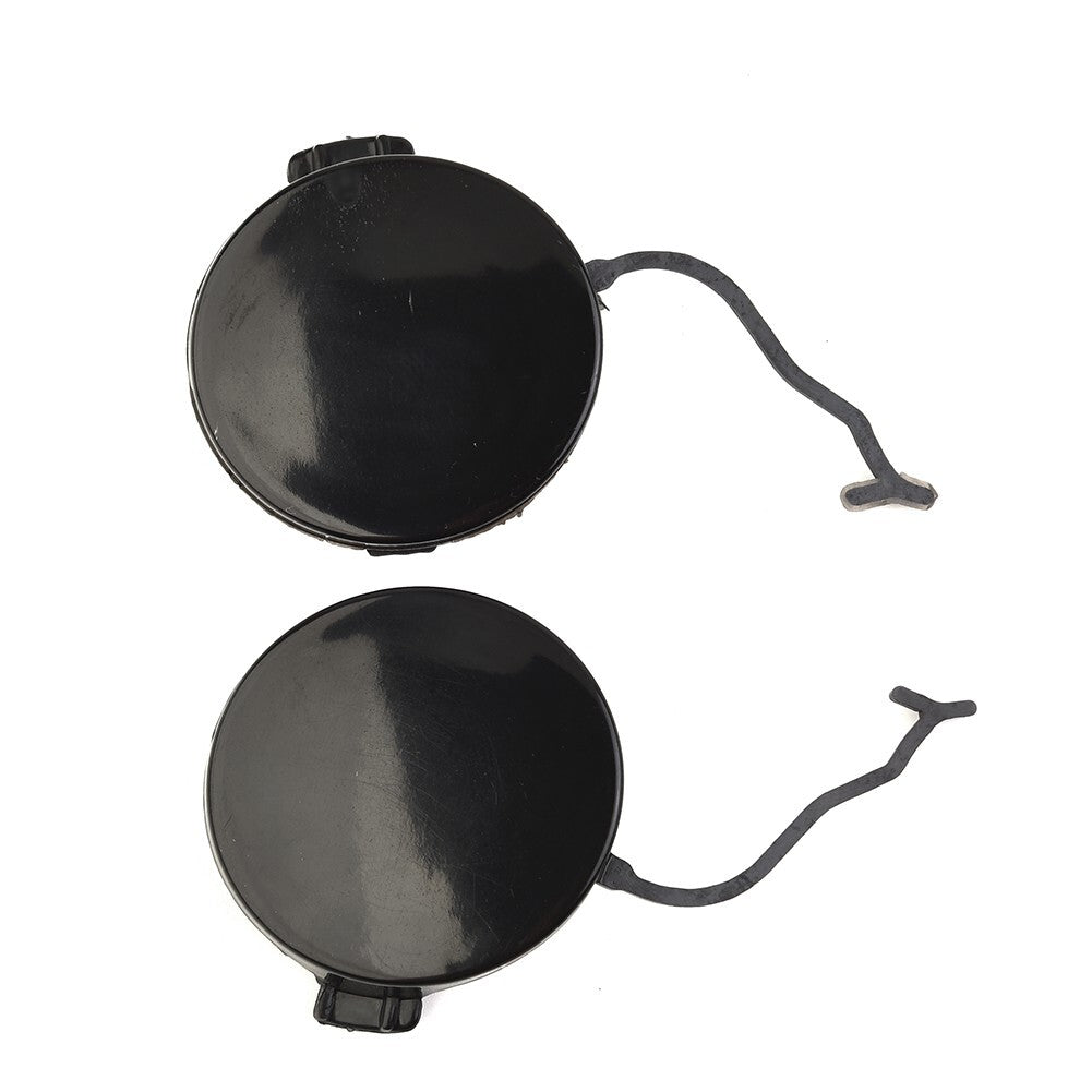 Black Front Bumper Tow Hook Eye Cap Cover Parts for Porsche for Cayenne 11-14