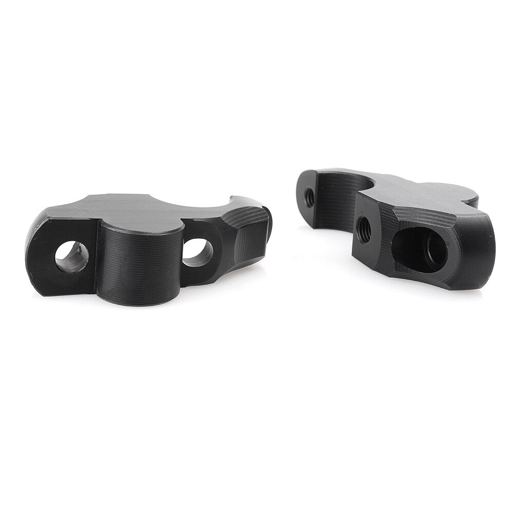 2x 28mm Handlebar Riser Higher Extend Adapter Fit for BMW R NINE T 2014-2015 Black Q