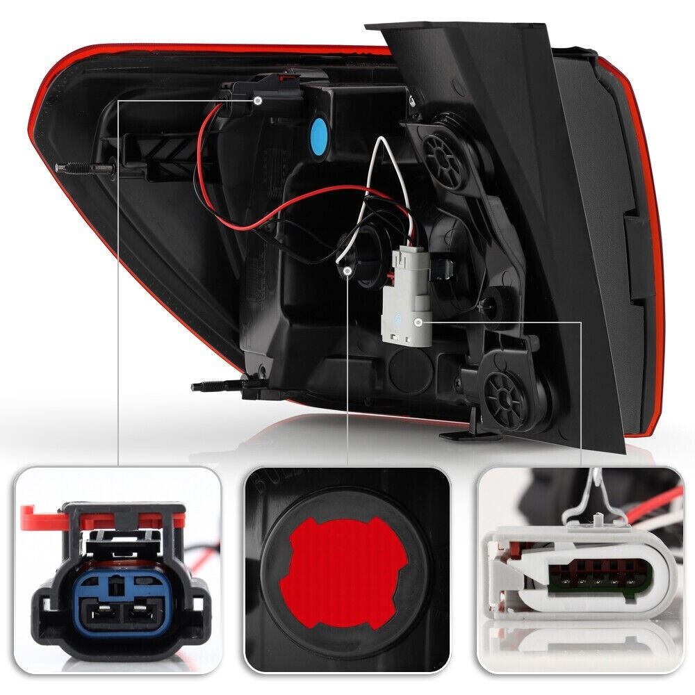Three-Red LED Lighting Fixtures, for GMC Acadia 2017 - 2019