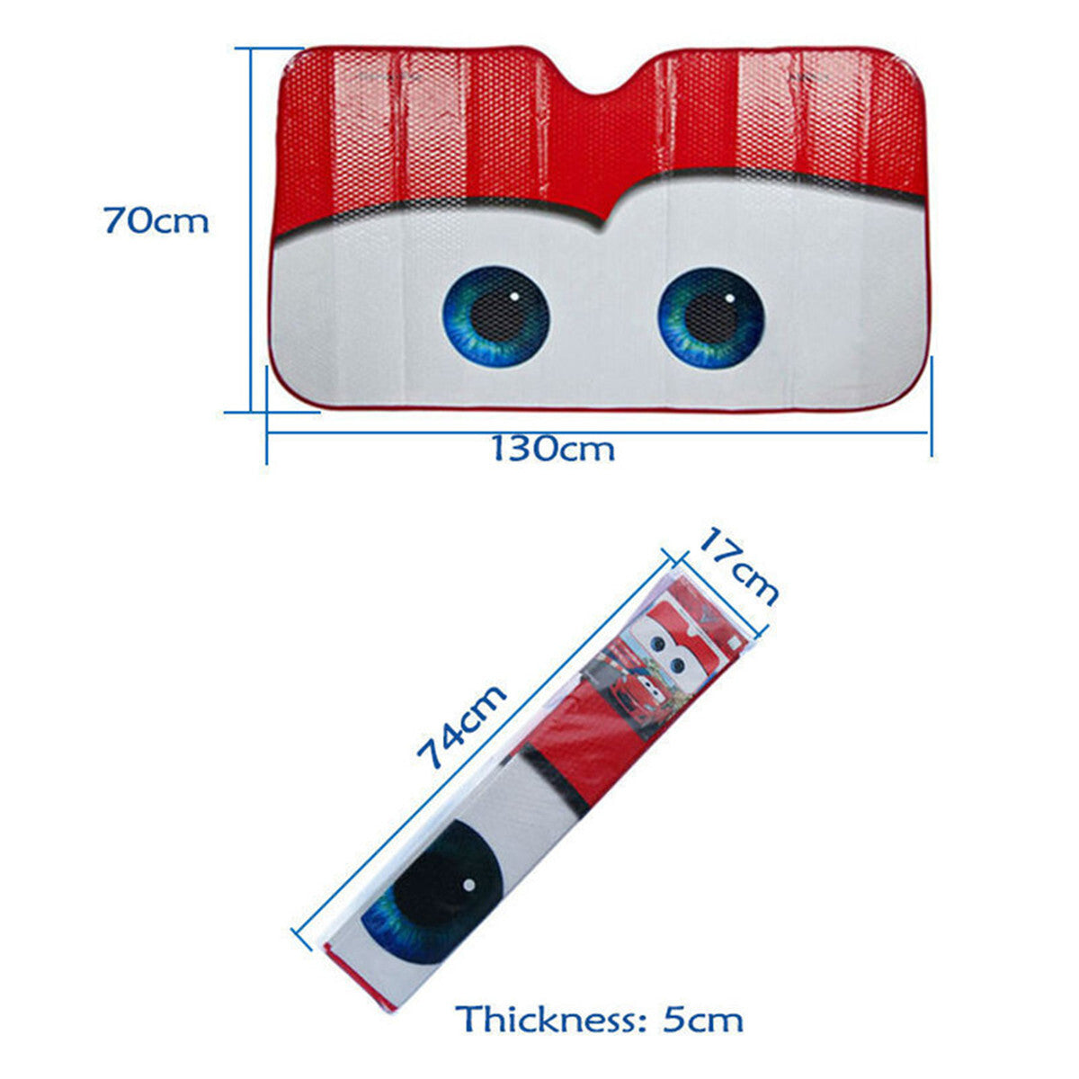 Cartoon Auto Windshield Sunshade Accessories for Car Cover Visor Wind Shield
