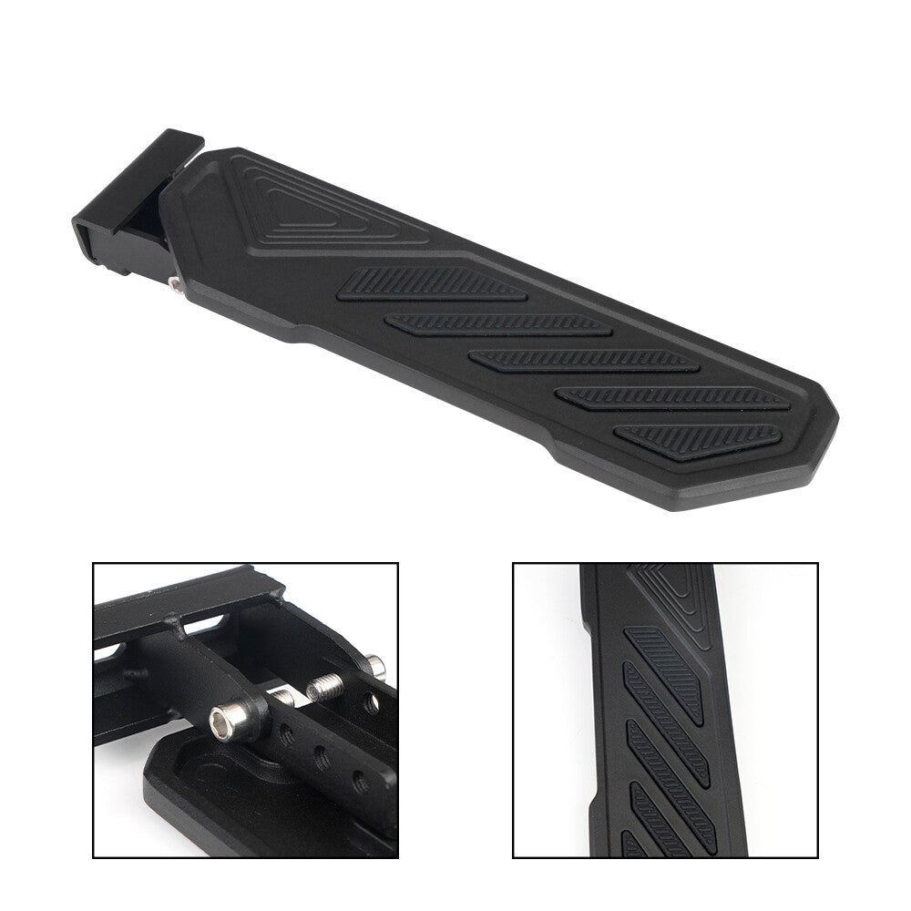 1Pc Driver Side Pedal Foot Rest Pad for Jeep for Wrangler JL JT 2018-2022 Black