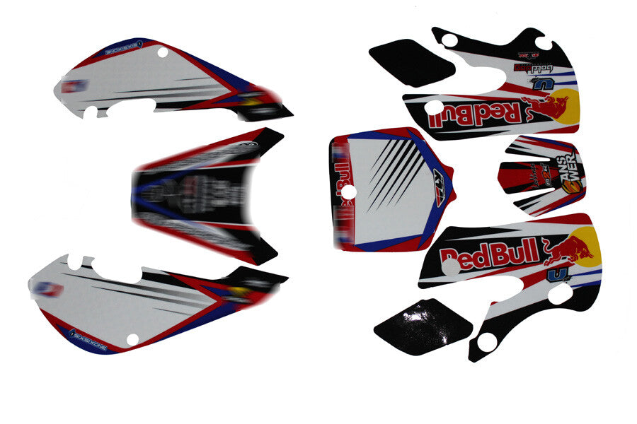 3M Decals Emblems Stickers Graphics For 2002-2008 KLX110 KX65 DRZ110 Dirt Bikes