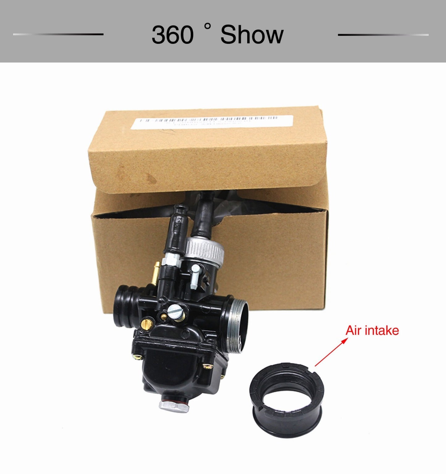 Dellorto PHBG for DS 21mm carburetor carbide suitable for 2-stroke 50cc-100cc scooters Q