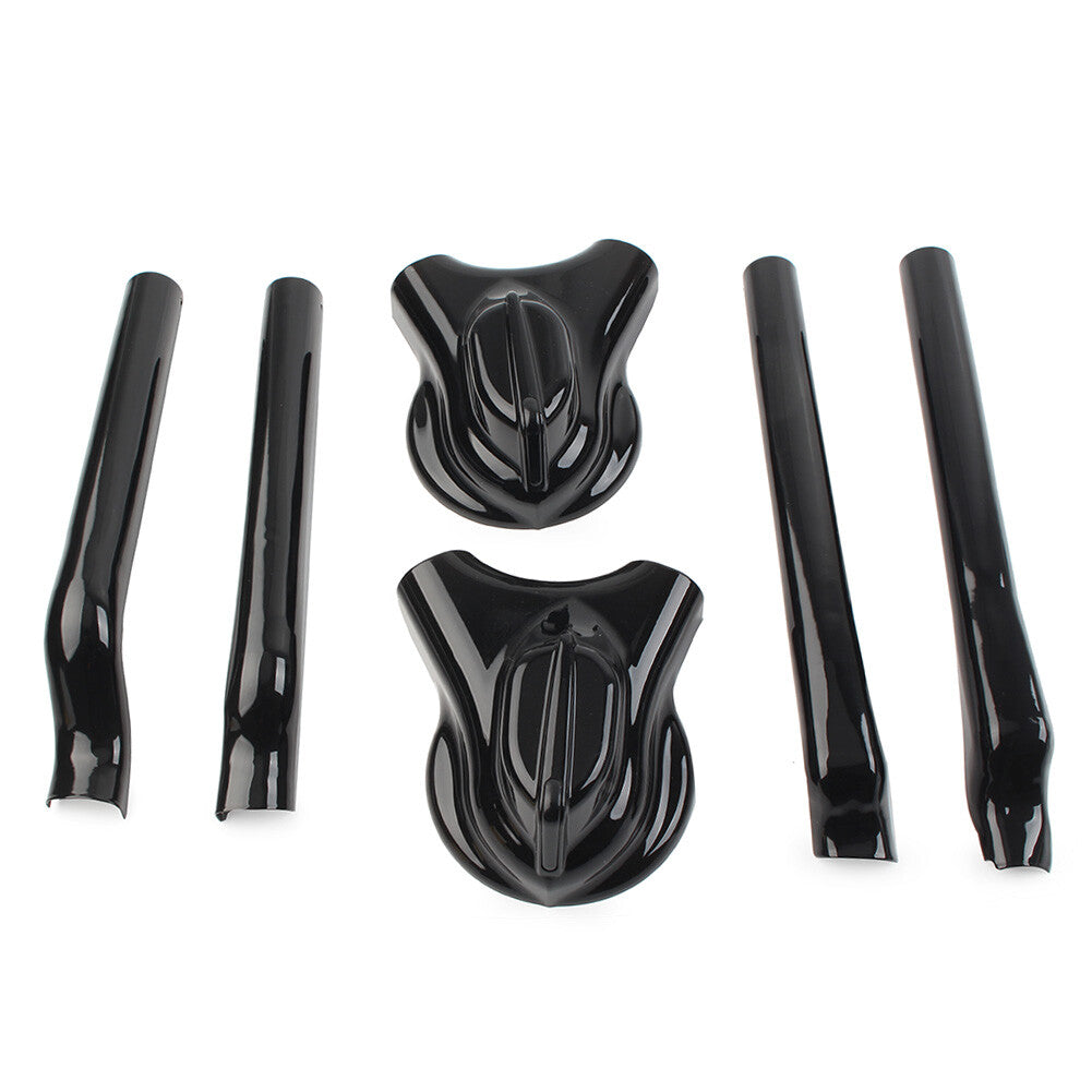 for Harley Softail FXST FXSTC FLSTC Rear for Phantom Swingarm Axle Cover Kit Black
