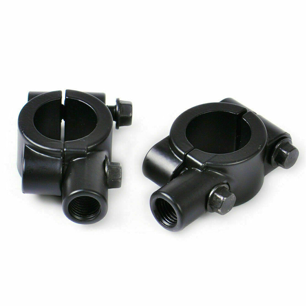 10mm Rearview Handlebar Clamp Mirror Mount Bracket Fits For Bicycles Motorcycles Q