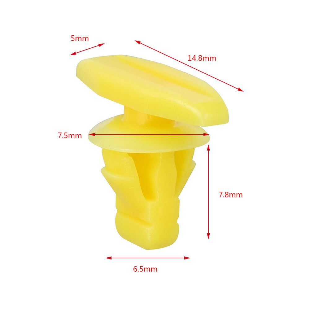 10 Car Door Weatherstripping Trim Retainer Clips for Mazda 6