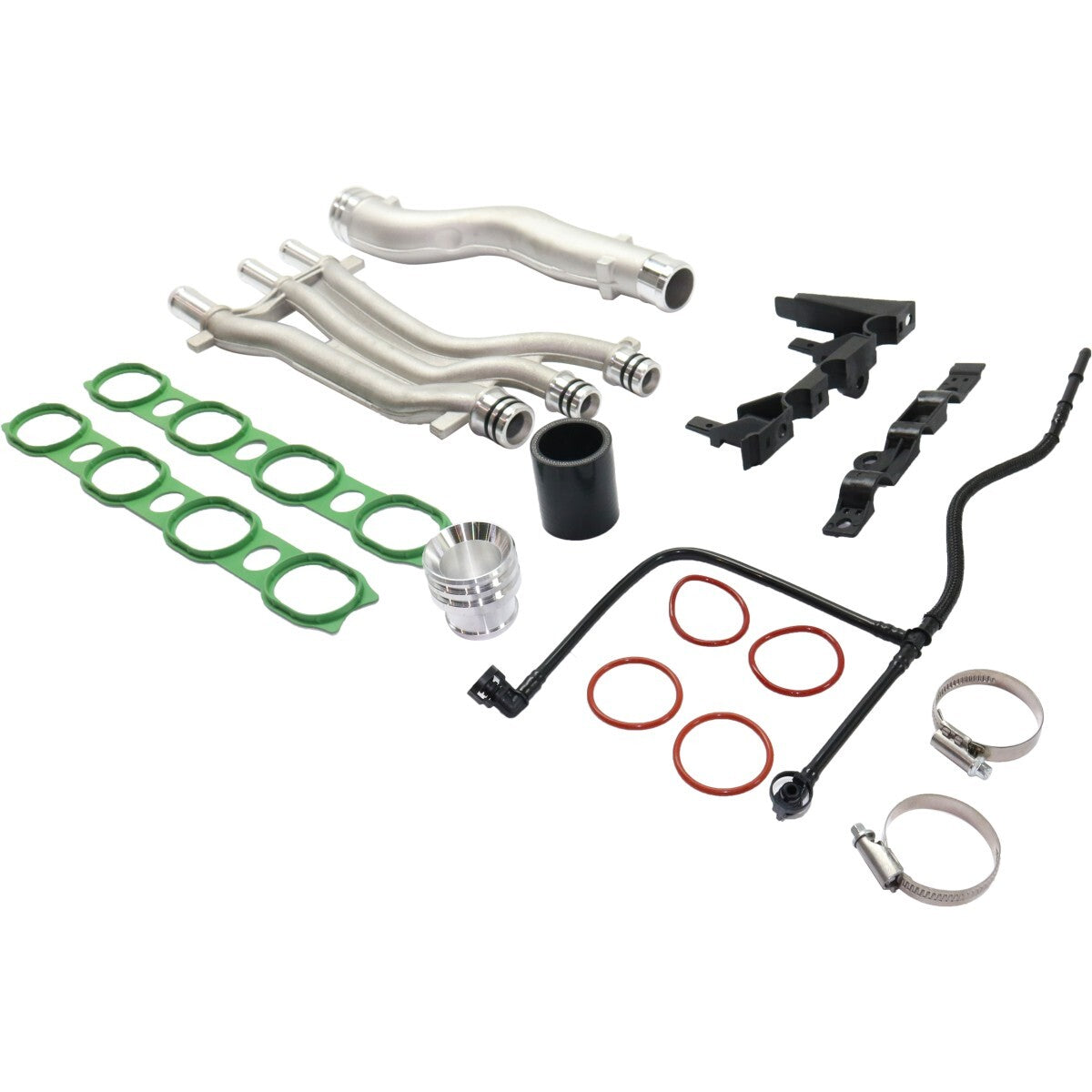 Engine Coolant Pipe Kit 94810605906, 94810604907 for Porsche for Cayenne 2003-2006