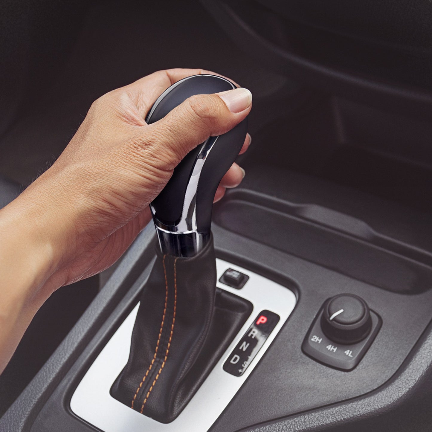 Gear Shift Knob Car Automatic Gear Shift Lever Gear Shifter Head Knob Head For Q
