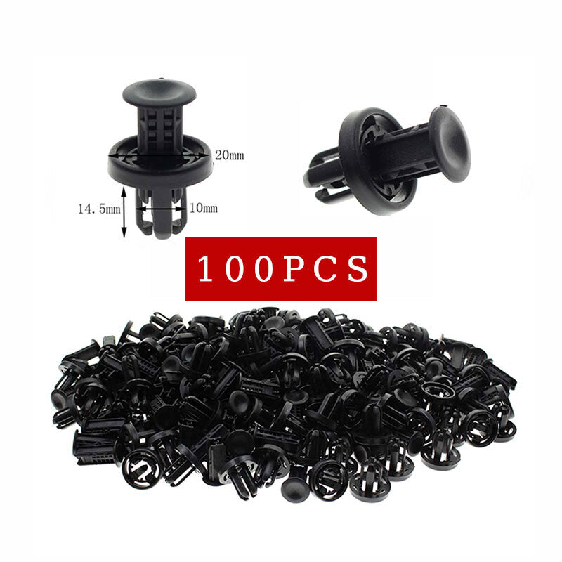 100PCS 91505TM8003 Push Type Clips Fits for Honda for Acura Part 91505-TM8-003
