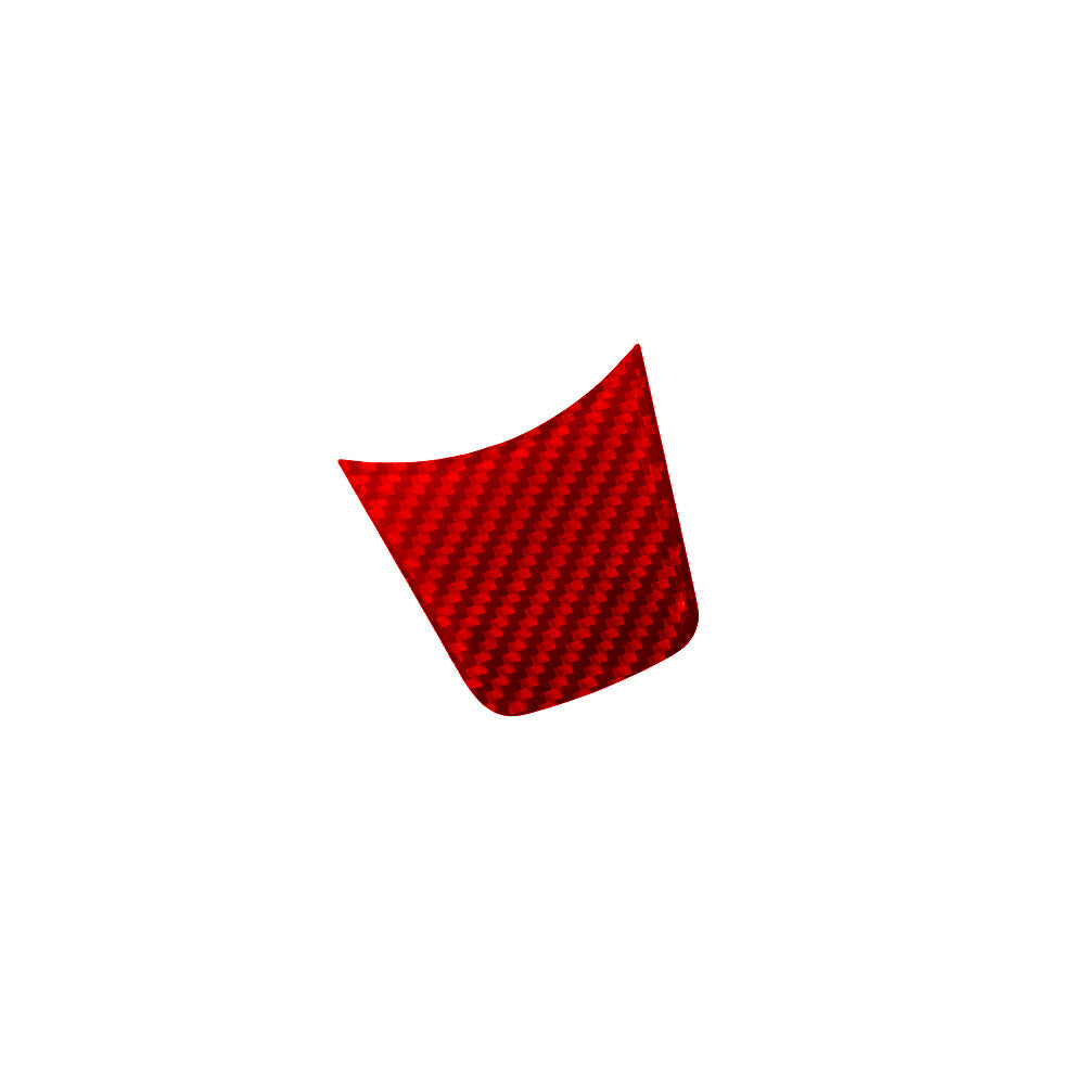 2X Red Carbon Fiber Front Air Vent Cover For Colorado 2004-2012/ for Canyon 2005-2012 v