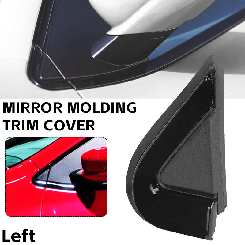 FRONT DRIVER LEFT SIDE DOOR CORNER MIRROR MOLDING TRIM For 2012-2016 for DODGE DART