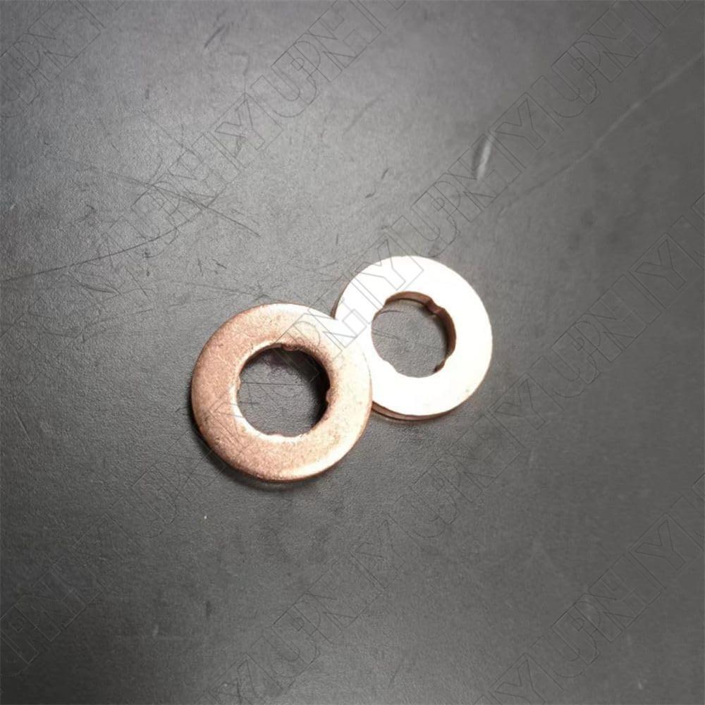 6Pcs Lower Fuel Injector Gasket Ring 924867 for BMW 1 2 3 4 5 Series Replacement Q