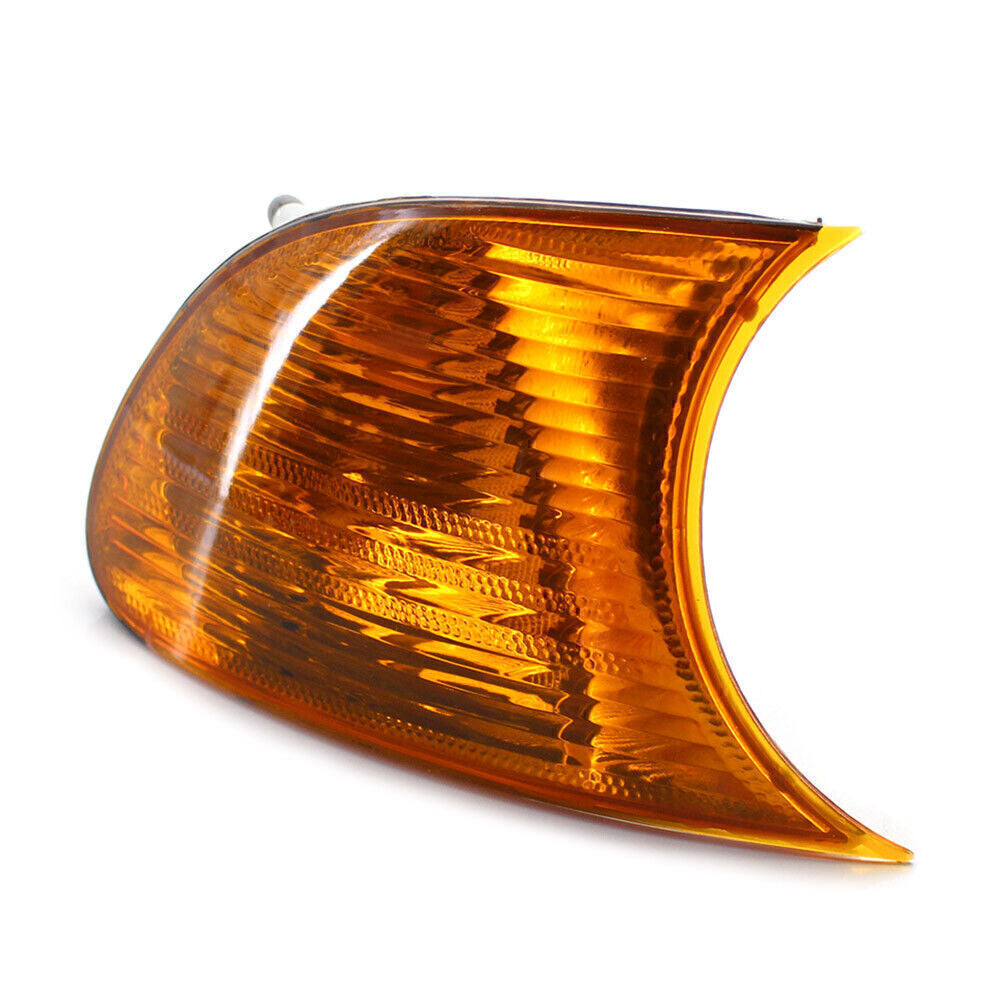 for BMW E46 3-Series 2DR 00-01 Front Right Turn Signal Light w/Amber Lens