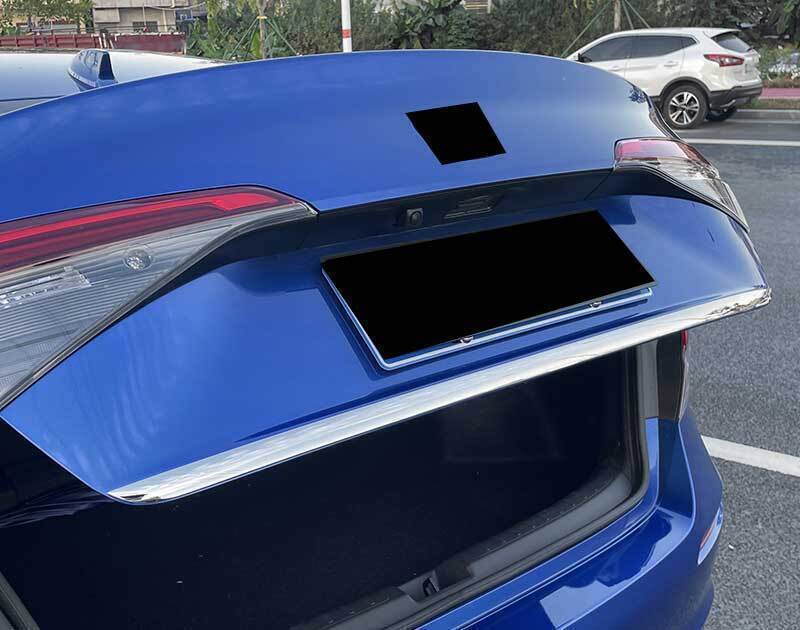 for Honda 11Th for Civic 2022-2023 Chrome Rear Trunk Tailgate Lid Lower Strip Cover