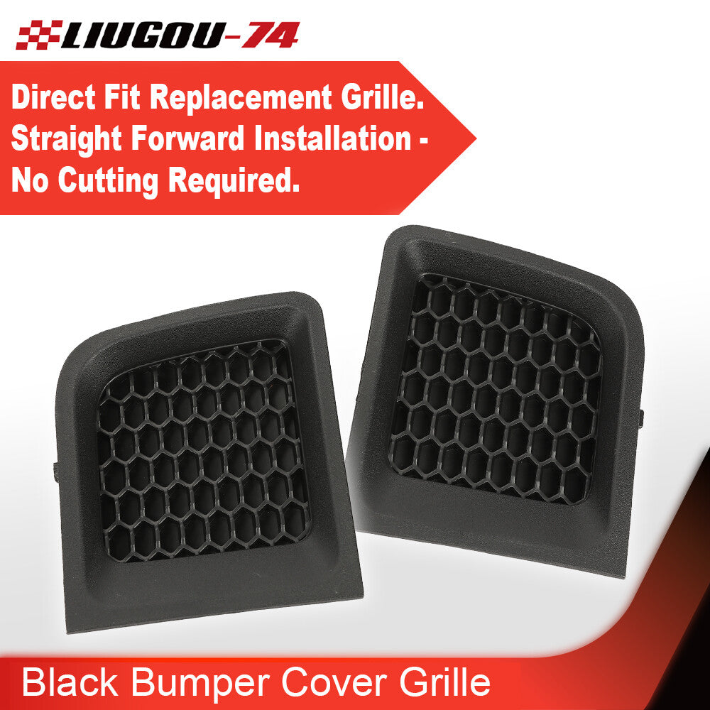 1 pair of front left+right bumper cover grille is suitable for 2015-2017 for Jeep Renegade- v