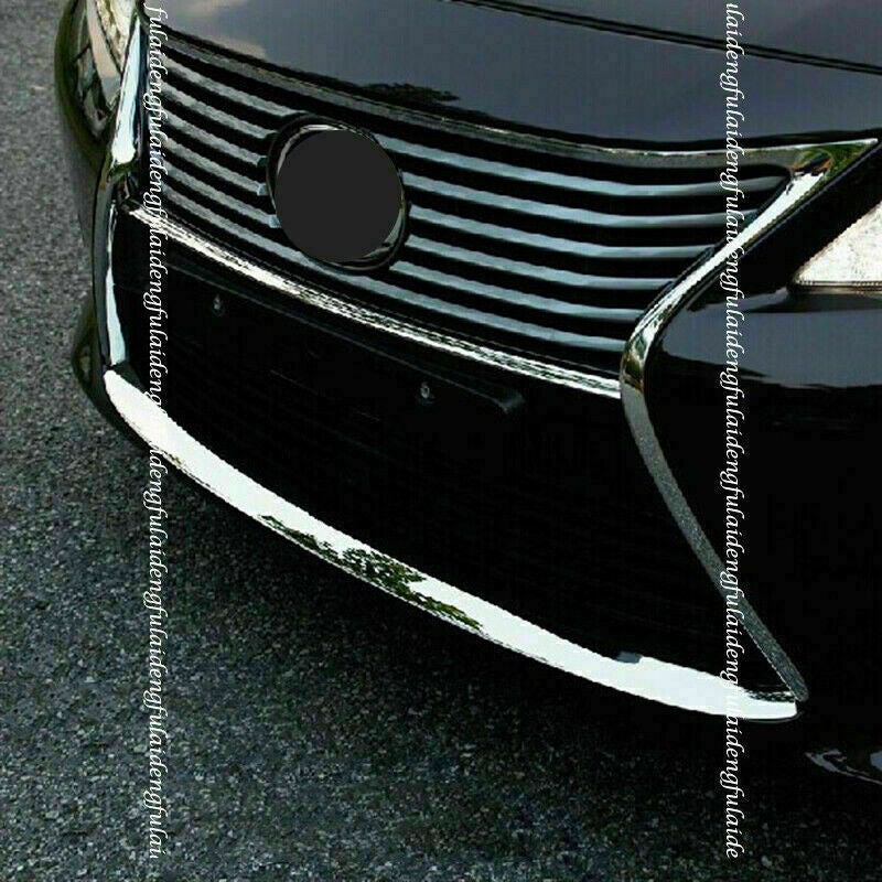 Steel Chrome Front Bumper Down Cover Trim for LEXUS ES250 ES300 ES350h 2012-2015