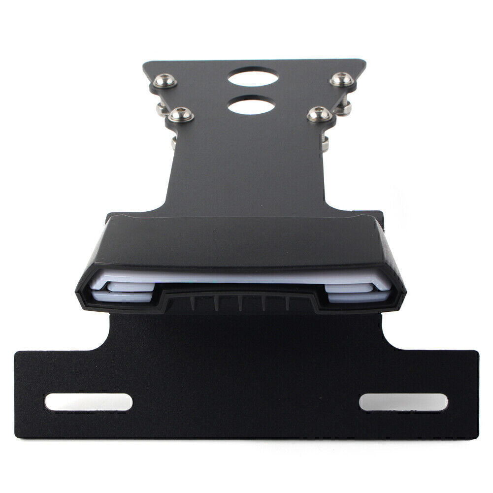 Motorbike Rear License Plate Bracket Holder w/Taillight for Yamaha XSR900 14-21 Q