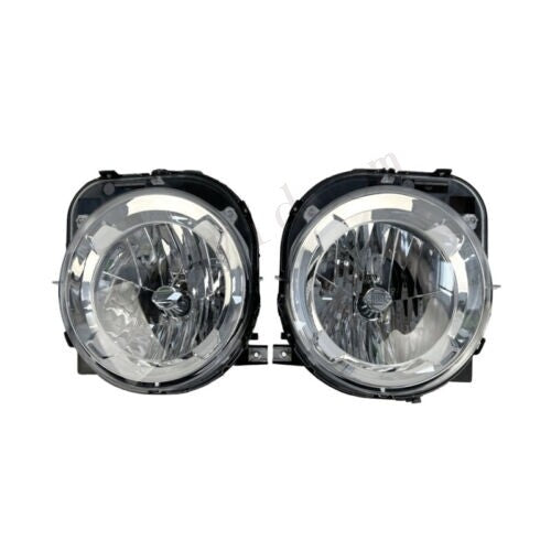 A pair of headlights and fog lights for driver and passengers. Applicable to for Jeep Renegade 2015-2018