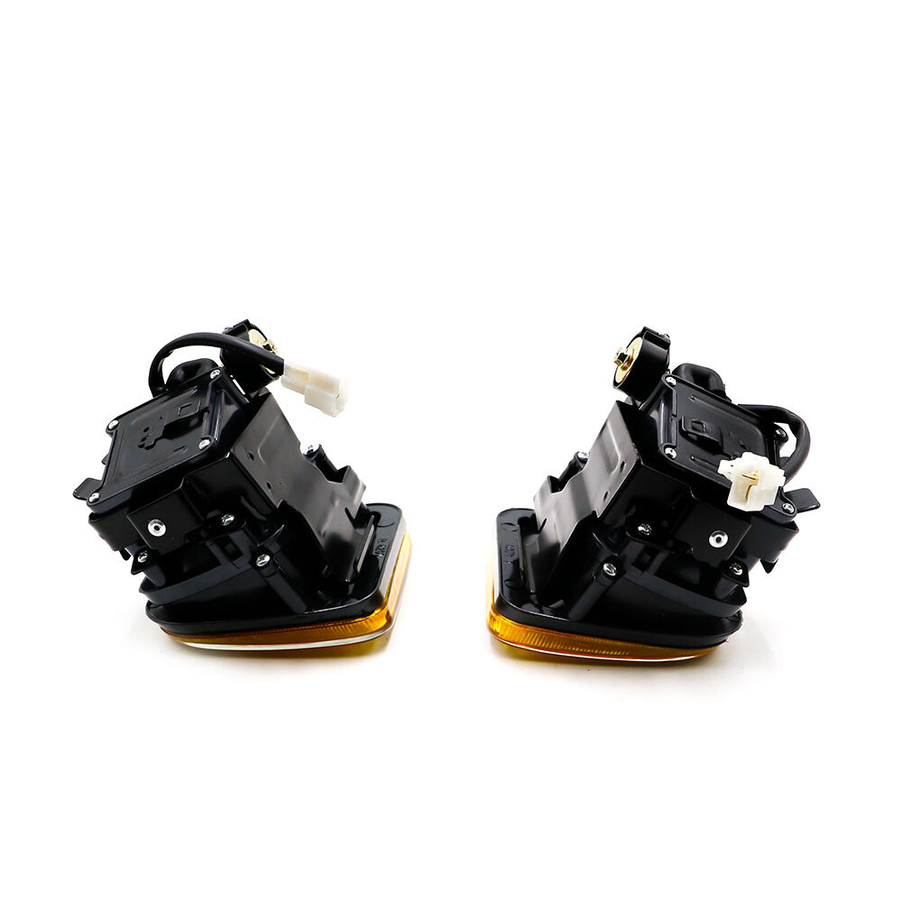 For 96-98 for Honda for Civic LED Fog Lights Front Bumper Lamps With LED Square Fog Lamp