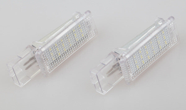 2x Error 6000k WHITE 18 LED LIGHT FOOTWELL for VW for Golf MK5 Mk6 Mk7 Mk7.5 v