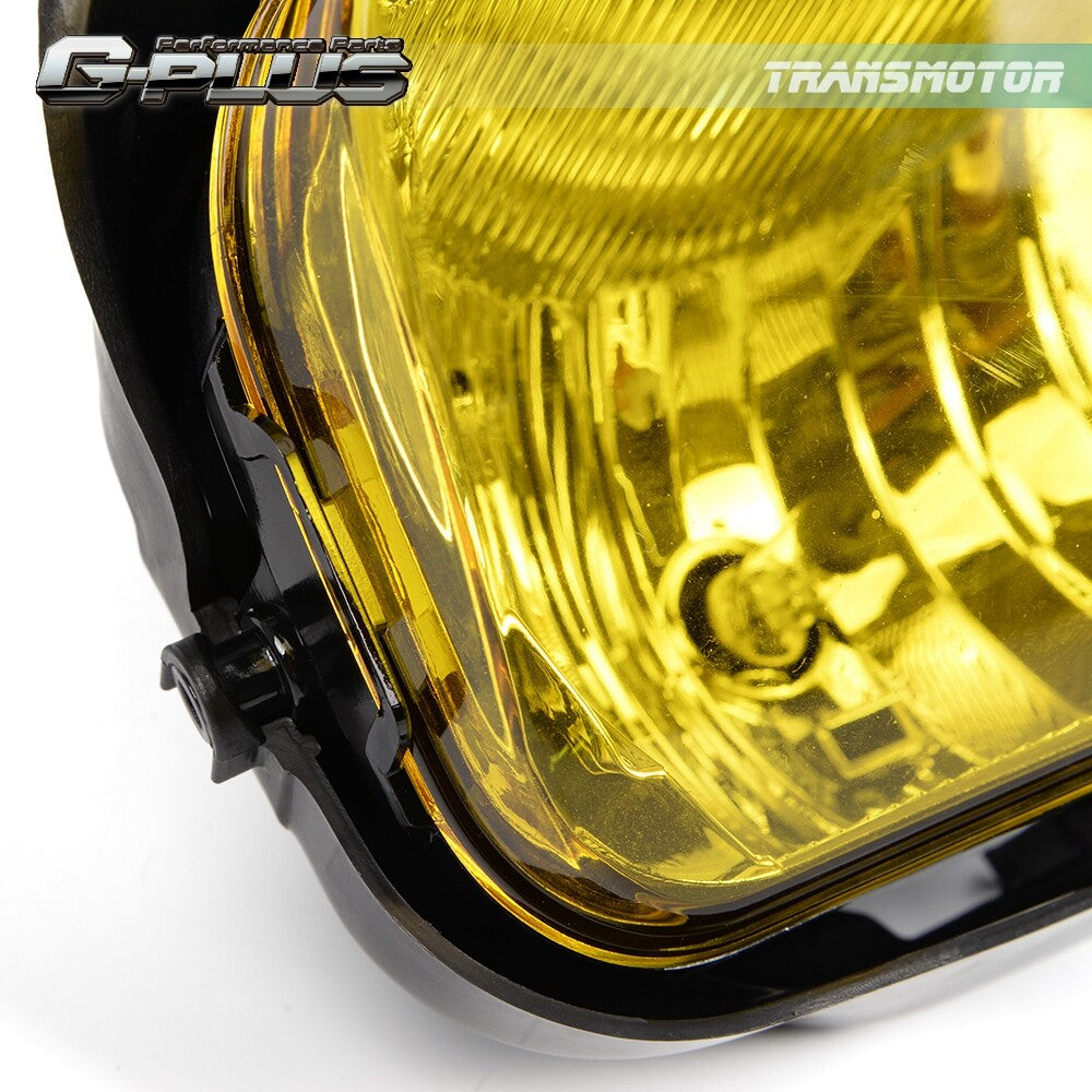Suitable for 03-06 for Silverado Avalanche Yellow front bumper fog light with bulb - v