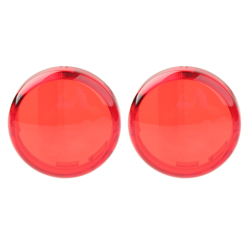 1 Pair Turn Signal Lens Light Cover Guard for Harley Touring Softail Dyna Q