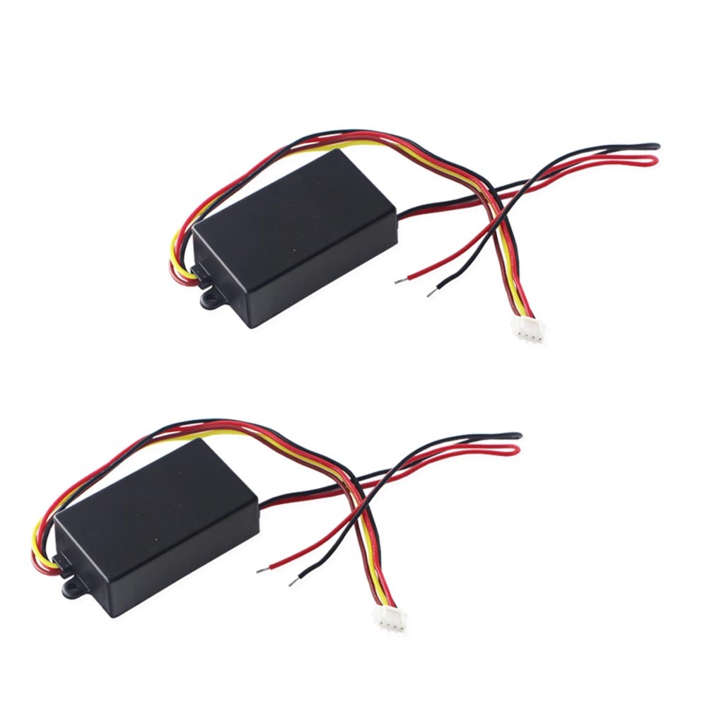 For turn signal lights 2 Universal module box with 3-step sequence chasing flasher - v
