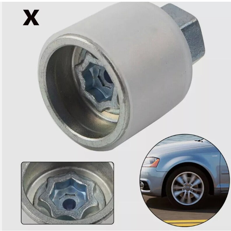 New for Audi New Locking Wheel Nut Key Letter X, Code 820