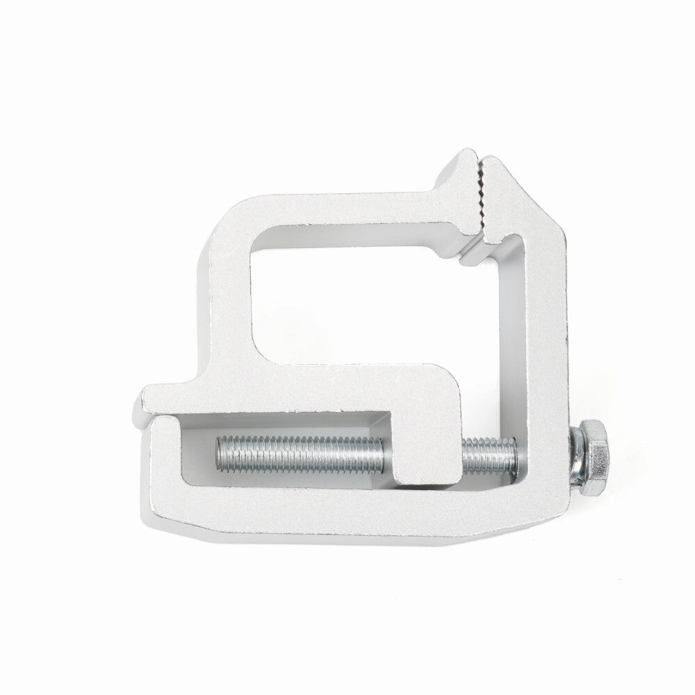 6PCS Silver Aluminum Truck Cap Topper Camper Shell Mounting Clamps Heavy Duty