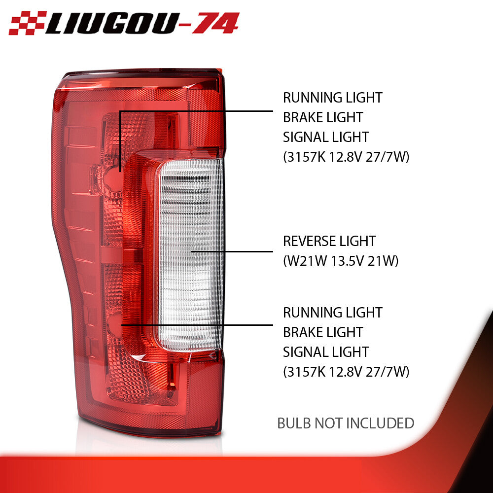 Suitable for 2017, 2018, 2019 F250 F350 SuperDuty Taillight Left Lamp Driver Side- v