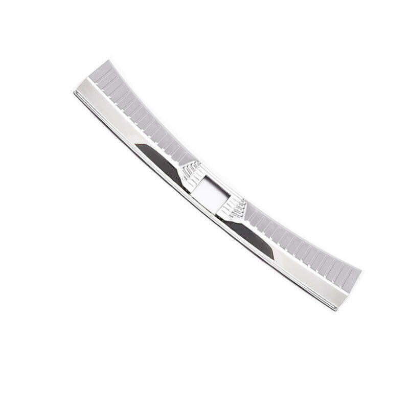 Steel Rear Bumper Protector Silver Fit for Lincoln MKC 15-19 Sill Plate Trim