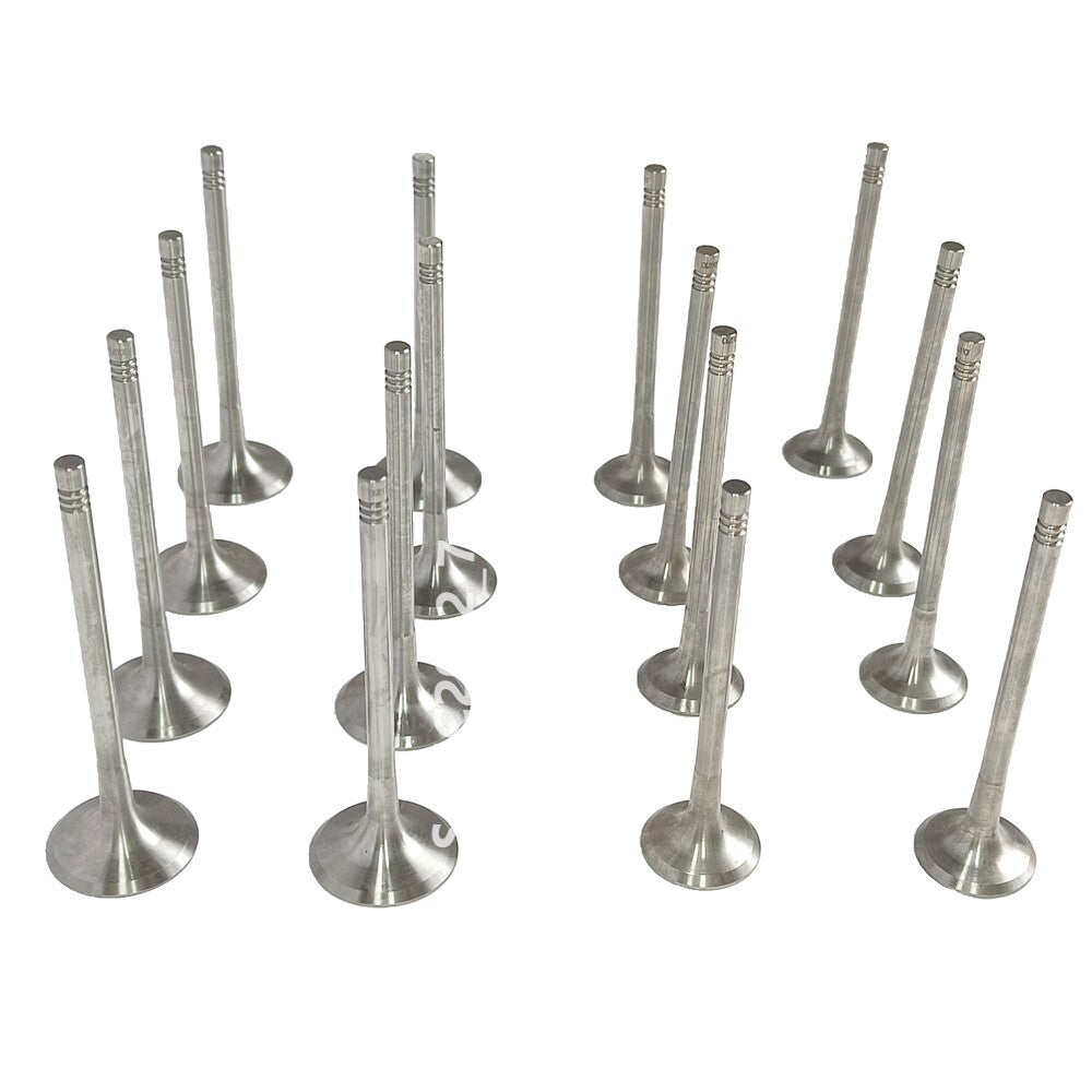 16x Engine Intake Valve Exhaust Valve Kit for VW GTI for Tiguan CC for AUDI A3 A6 Q5 TT