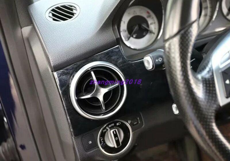 7-piece Black Wood Grain Interior Trim Kit for Mercedes-Benz GLK 2013-2015