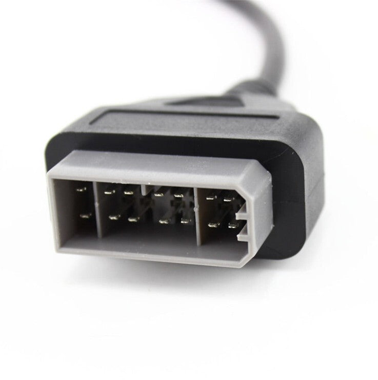 OBD1 to OBD2 Connector Adapter 14 Pin Convert Cable Diagnostic Tool for Nissan