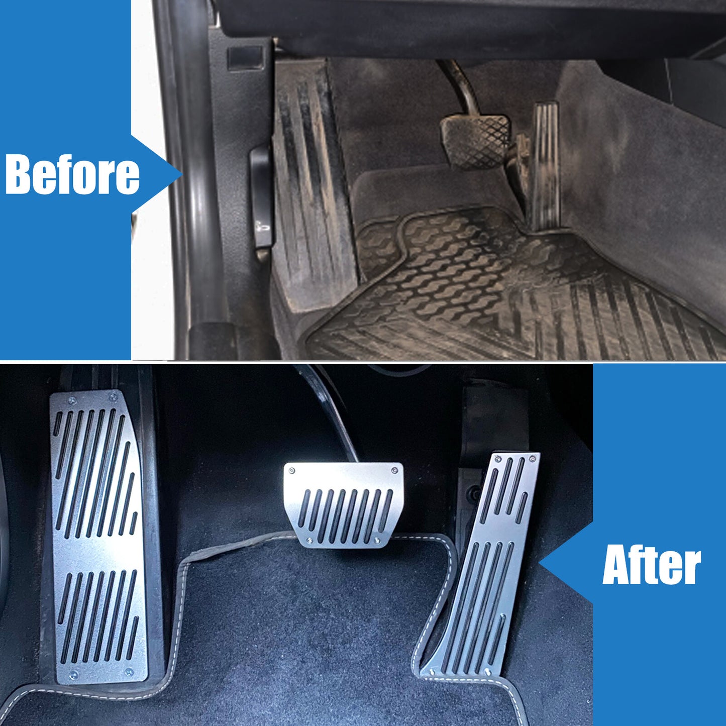 Gas Brake Pedal Cover for BMW 3 Series E30 E36 E46 E87 E90 E91 E92 E93 M3 Z3 AT Q
