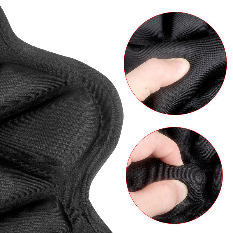Motorcycle FrontRear for Seat Cushion Cover Gel Comfort Universal Pad Lycra Pillow