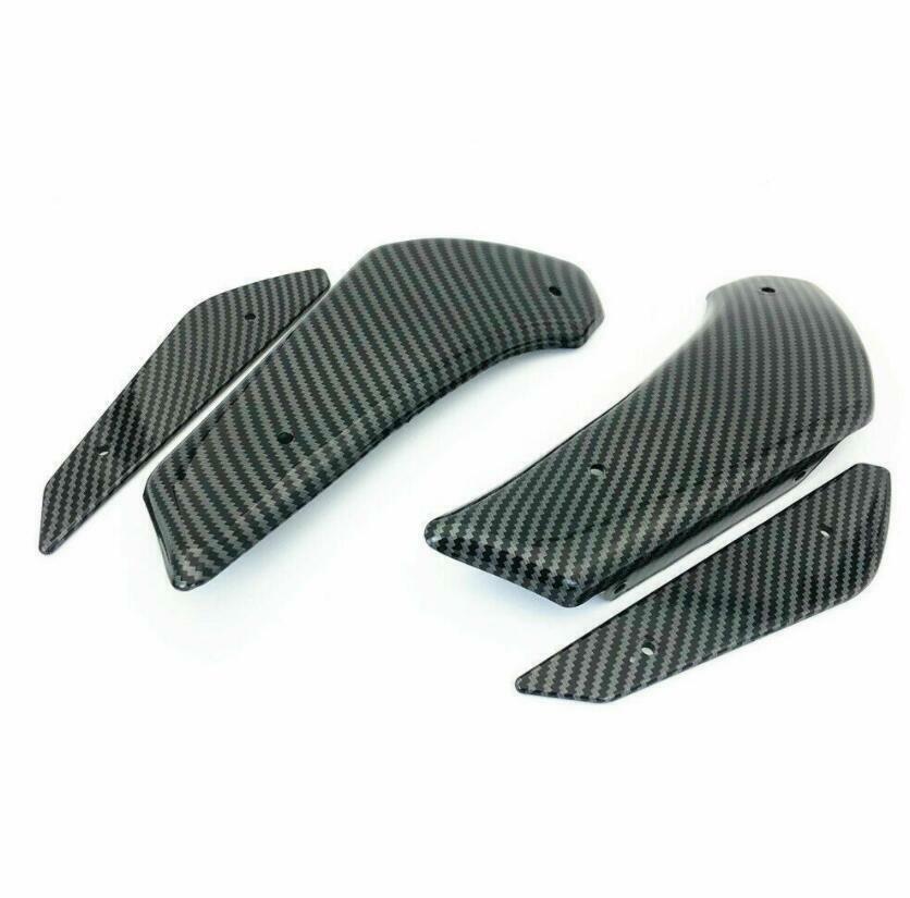 Carbon Fibre Side Spoiler Downforce Winglets Fairing for BMW S1000RR 2015-2018