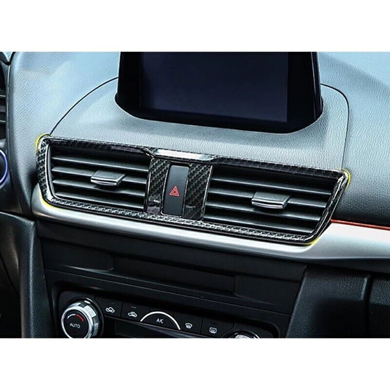 ABS Inner Dashboard Middle Air Condition Outlet Trim for Mazda 3 Axela 2017-18