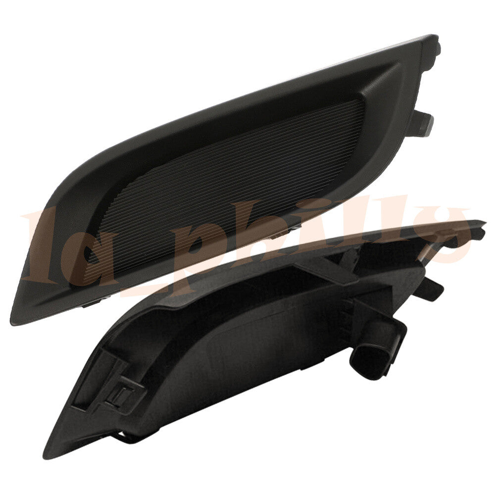 Pair Front Left Right Fog Light Lamp Hole Cover Cap For 2010 2011 for Mazda 3