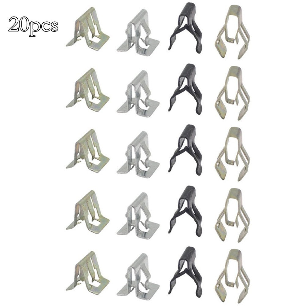 20X Car general instrument panel metal rivet instrument panel fastener clip