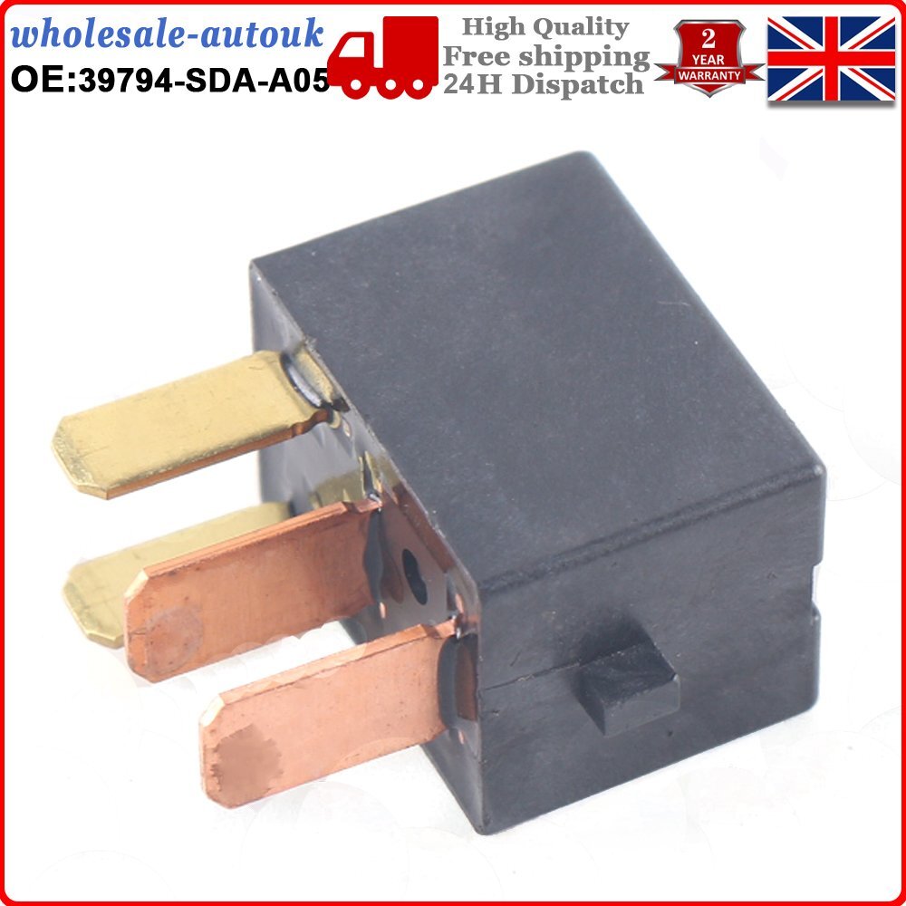 2PCS Air Con A/C Relay Conditioning for Honda Accord CR-V, -V, 39794-SDA-A05 Q