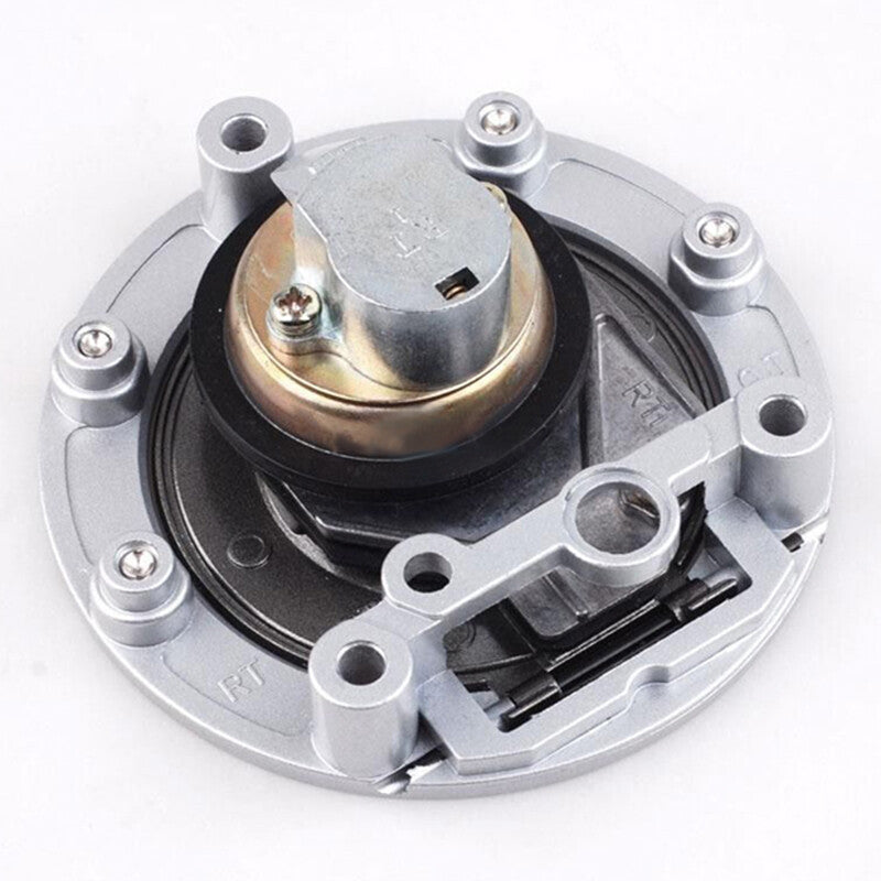 Motorcycle Ignition Switch + Tank Gas Cap Cover + for Seat Lock + 2 Locking Keys Q
