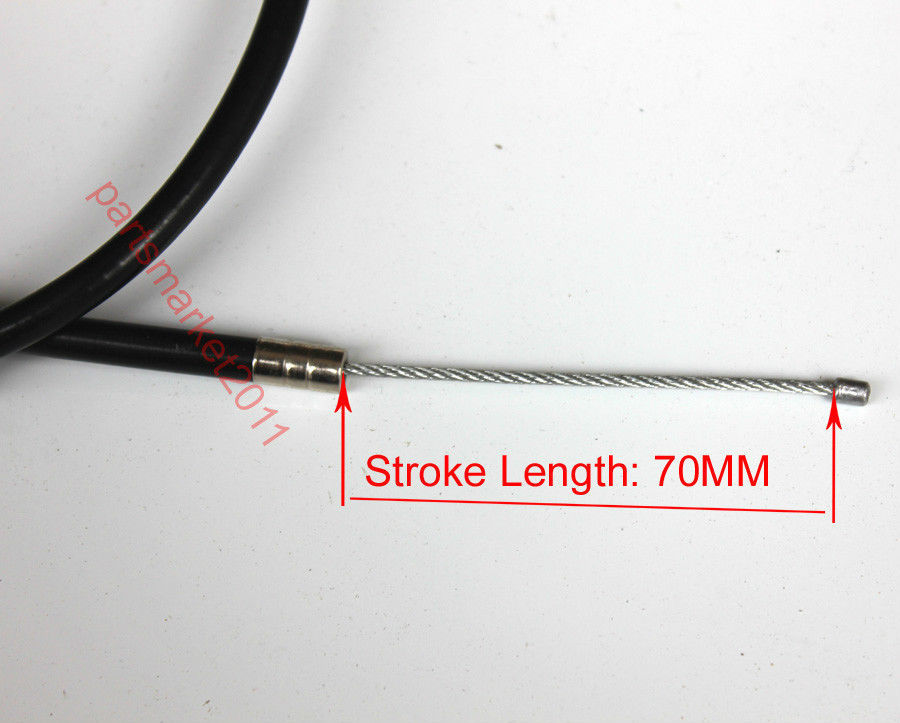 70cm 70mm Accelerator Throttle Cable 50cc-125cc ATV Quad taotao roketa Sunl Bmx