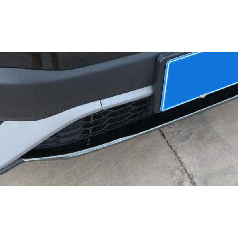 for Honda CR-V 2020-2022 Black steel Front Bumper Lip Spoiler Molding Cover trim