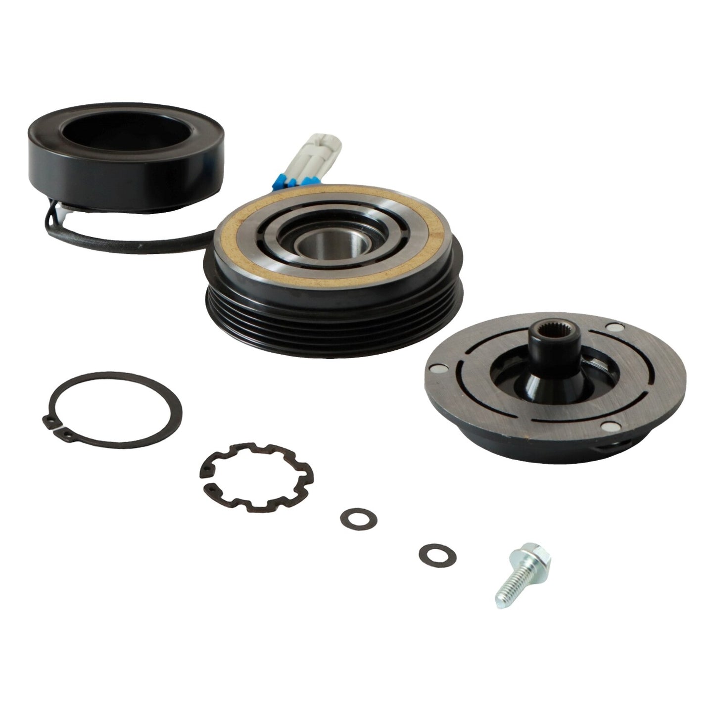A/C AC Compressor Clutch Kit for Chevrolet Silverado 1500 2500 3500 6.0L 10S20F