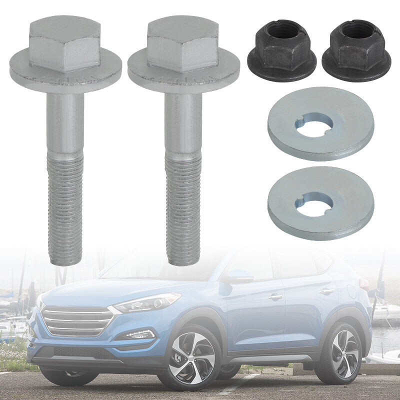 2x Rear Suspension Lateral Arm Adjust Bolts for Hyundai i40, ix35 Sonata for Tucson