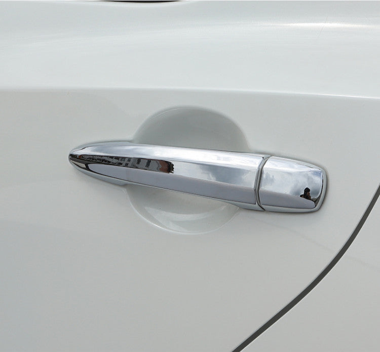 8X ABS Chrome OutSide Door Handle Cover Molding Trim for Nissan Sentra 2020-2024