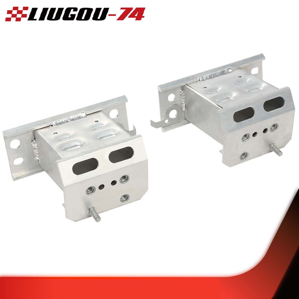Fits 2010 - 2015 for Prius Front 2 Piece Bumper Bracket Set Reinforcement New - v