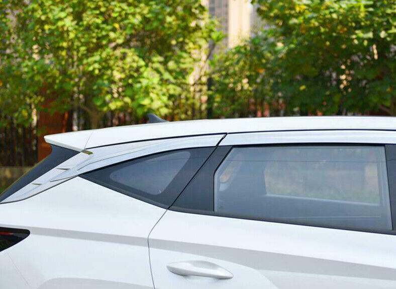 for Hyundai for Tucson 2022-2024 Chrome Window Wind Visors Rain Guard Vent Deflector